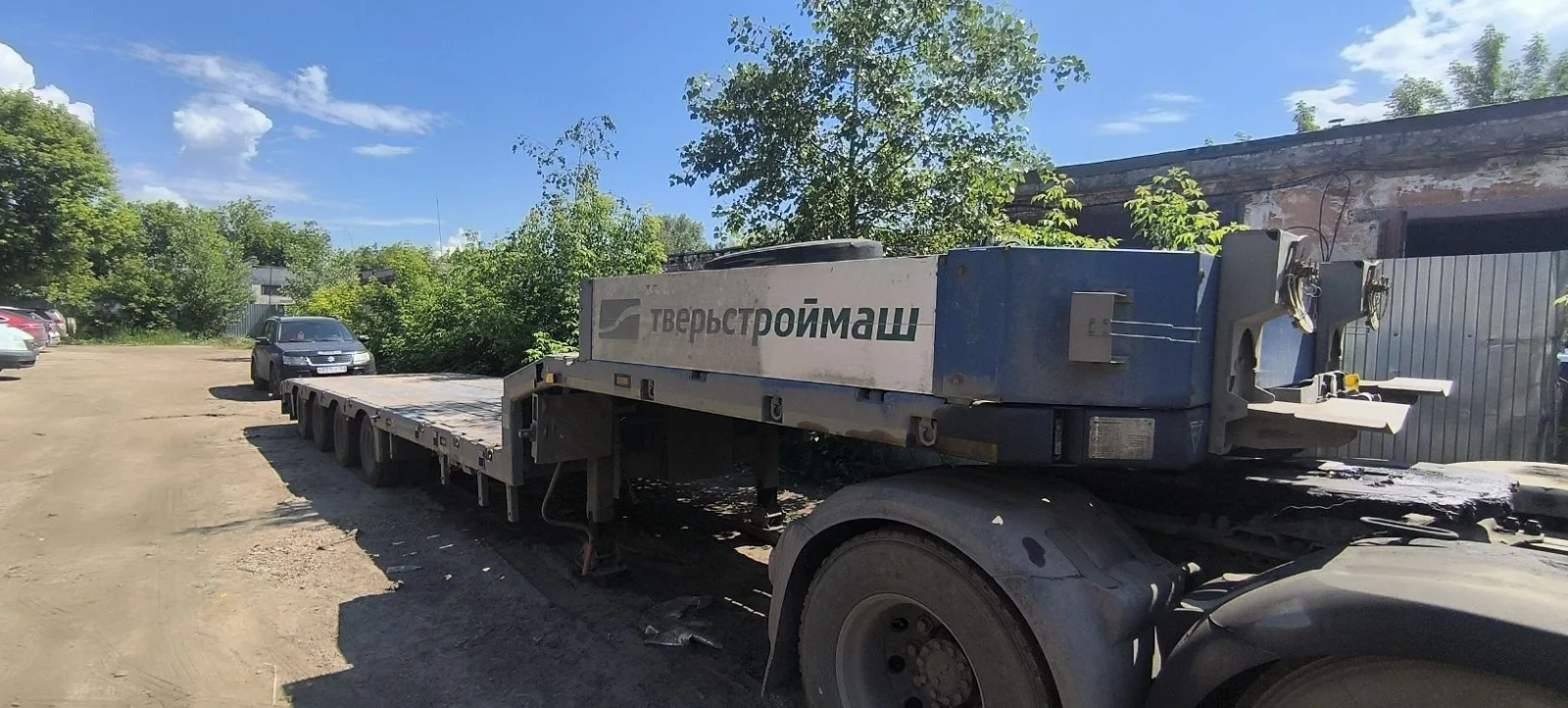 Тверьстроймаш 9939* Полуприцеп тяжеловоз 4 оси 993941 (Раздвижной)