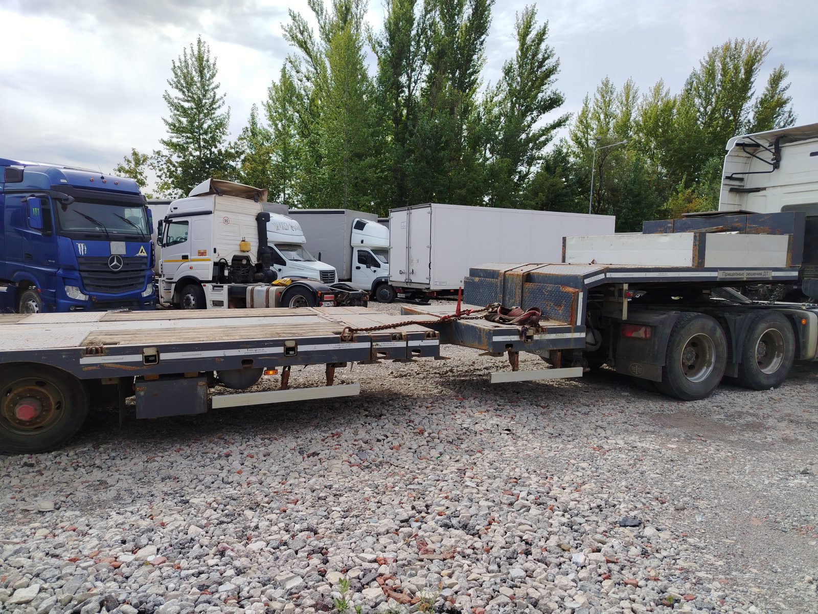 ДЕЛО Техники 9835* Полуприцеп тяжеловоз 5 осей 9835-0000050-03 (Раздвижной)