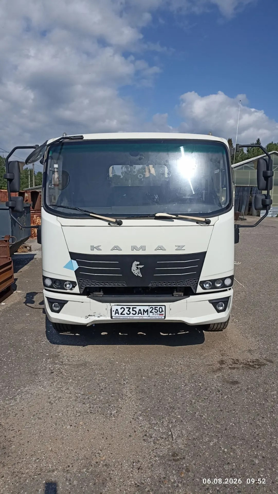КамАЗ 43082 4x2 Бортовой (Евроборт) 7782-50002 (Бортовой, Дизельный, 3.8 л, 166 л.с. МТ), 2024г., 58103 км