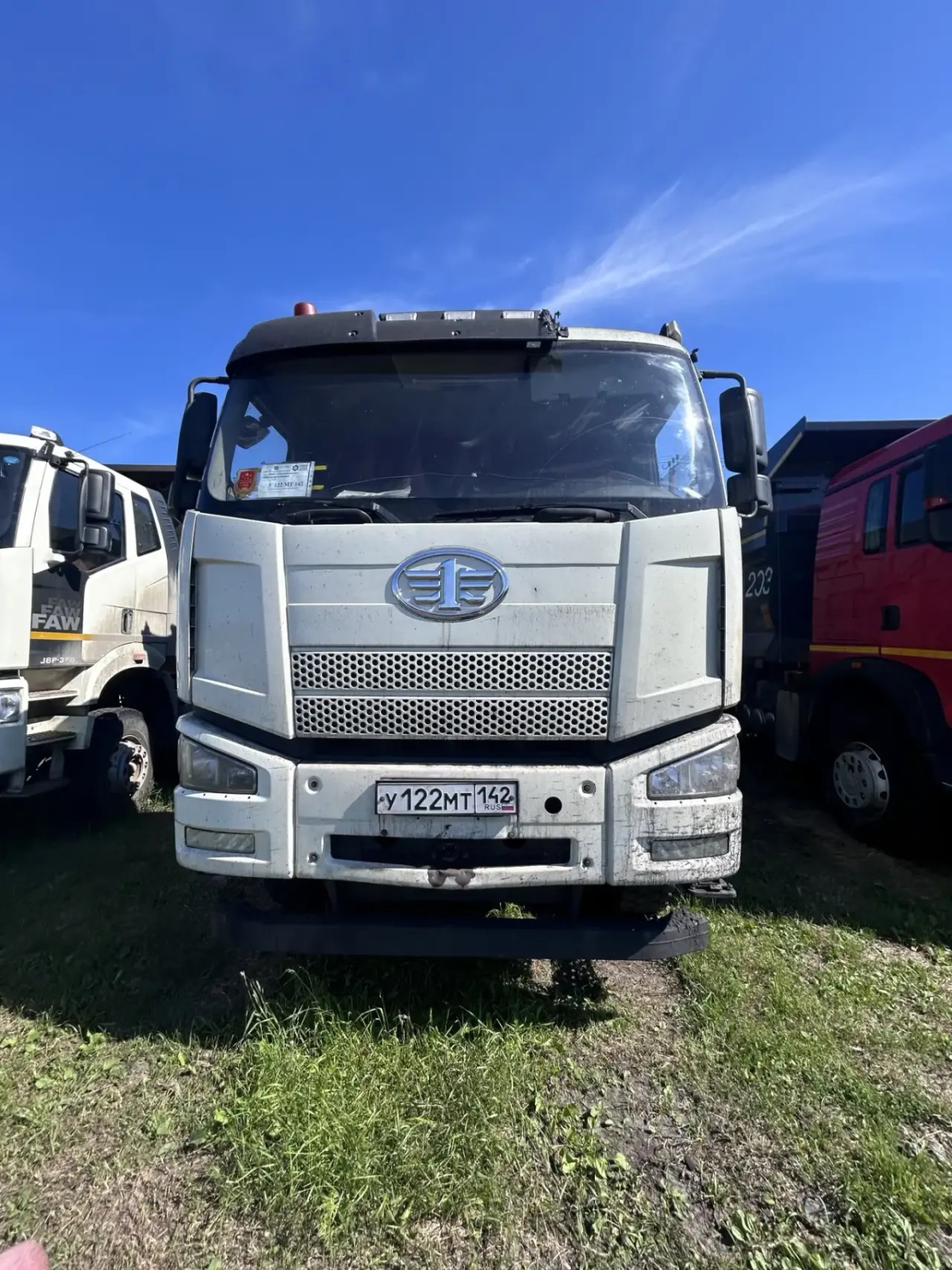 FAW J6 8x4 Самосвал СА3310Р66K24T4E5 (Дизельный, 11,1 л, 420 л.с., МТ), 2022г.