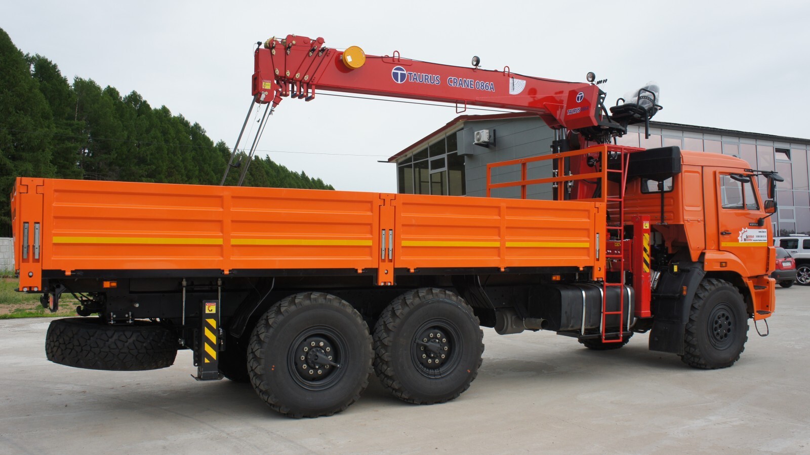 КамАЗ 43118 6x6 Ломовоз с КМУ 336973 (Дизельный, 11,8 л, 300 л.с., МТ)