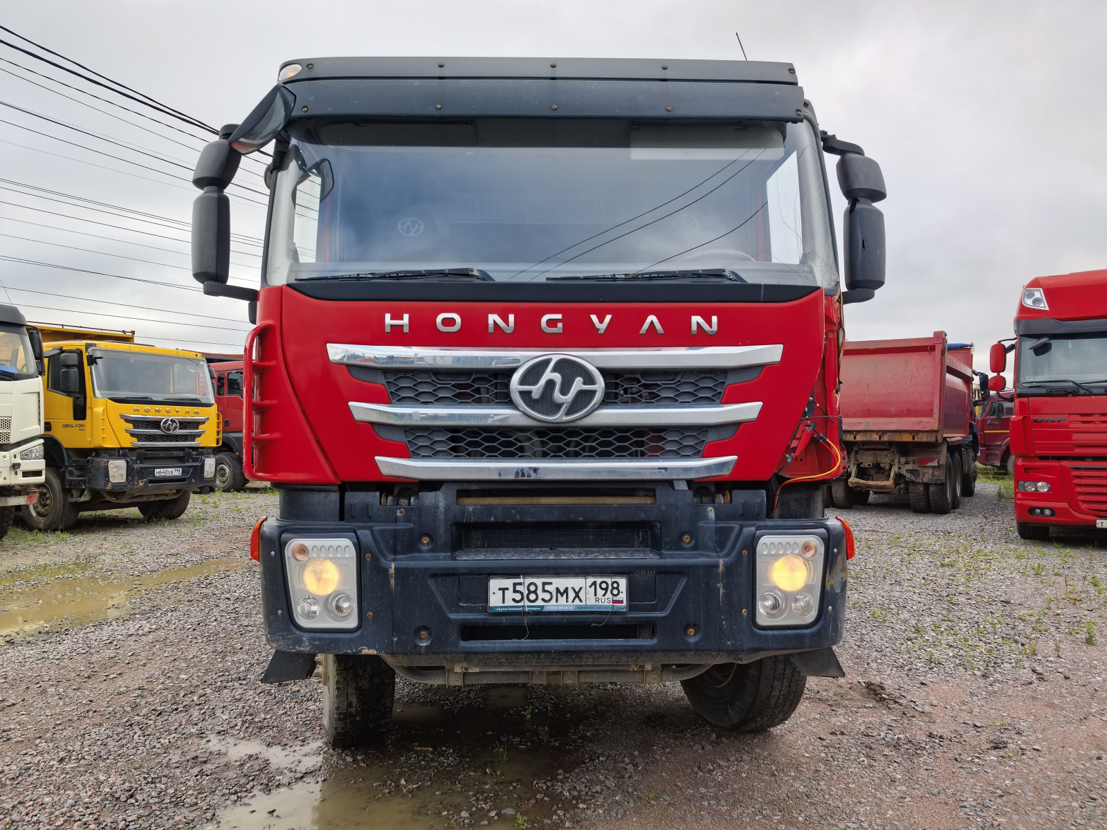 HONGYAN 908 8x4 Самосвал CQ3406HV39 (Дизельный, 8,7 л, 387 л.с., МТ), 2023г., 105339 км