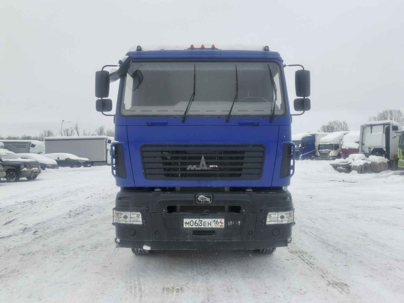 МАЗ 6312 6x4 Зерновоз 553540 (Дизельный, 11,6 л, 423 л.с., МТ), 2024г., 99537 км