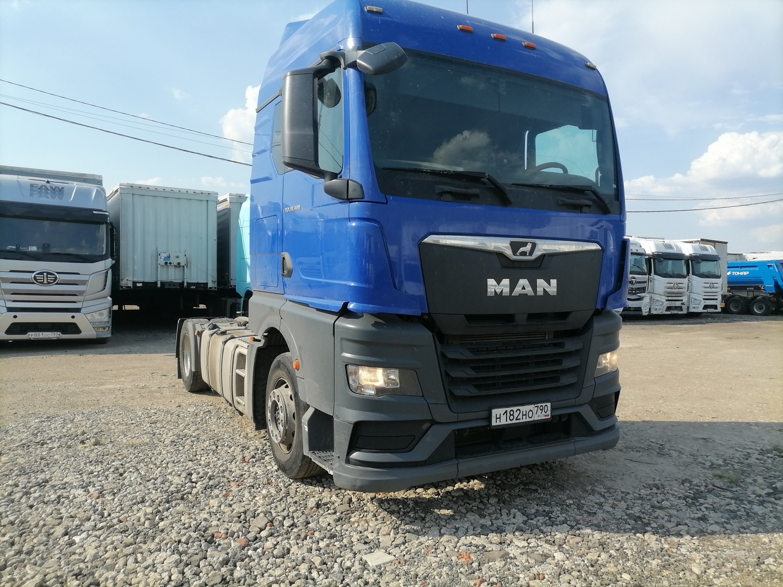 MAN TGX 4x2 Седельный тягач 18.400 4x2 BL SA (Дизельный, 10,5 л, 400 л.с., МТ)