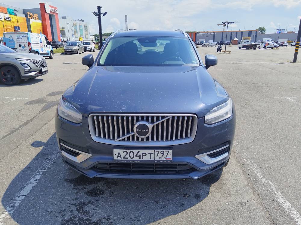 Volvo XC90 2.0 T8 Twin Engine AWD Geartronic Recharge Inscription (7 мест ), 2021г., 97518 км