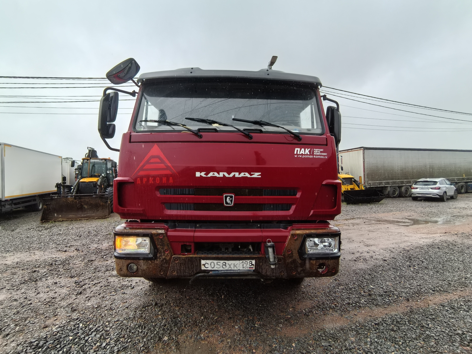 КамАЗ 65201 8x4 Самосвал 65201-7080- 49(В5) (Дизельный, 8,9 л, 390 л.с., МТ)