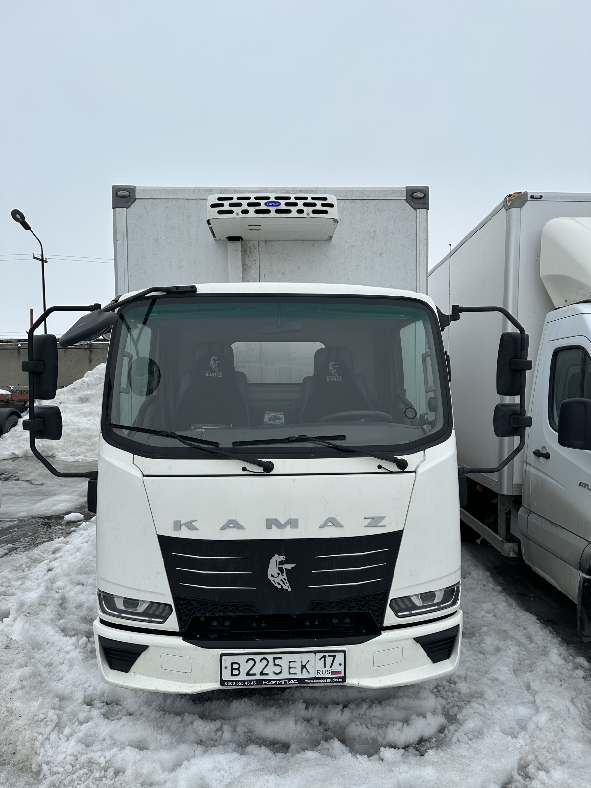 КамАЗ 43085 4x2 Изотермический/рефрижератор 6709H2 (Рефрижератор, дизельный, 2.2 л, 122 л.с. МТ), 2024г., 130110 км